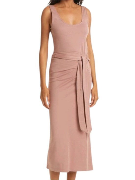 Vince Dresses & Skirts - Vince Pima Cotton Sleeveless Dress in Rose Pink Size Medium V744483458